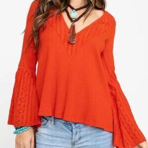 Free People Parisian Nights Boho Top